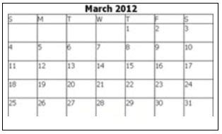 Create a Printable Calendar | Calendar Template