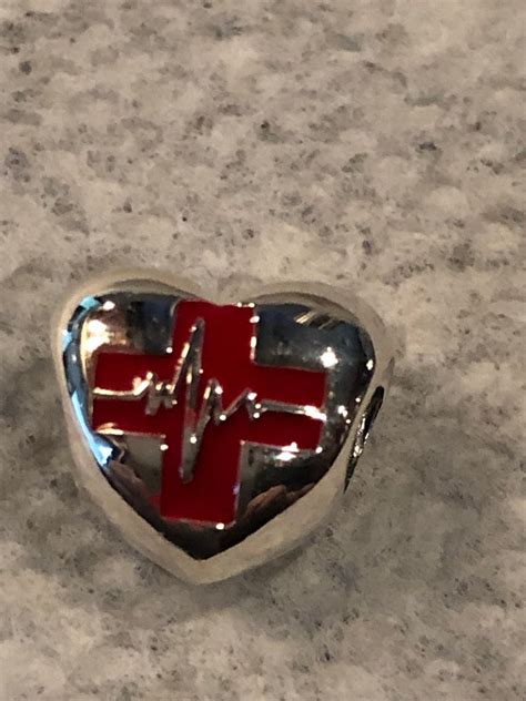 Pandora Charms Medical Doctor Nurse Charm Red Cross Charm | Etsy