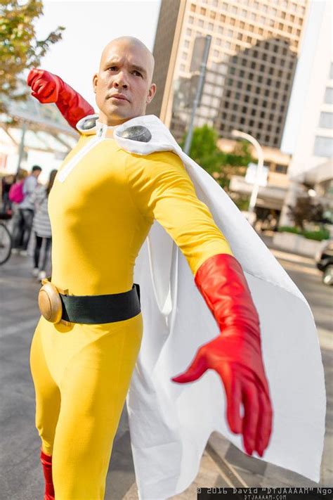 Saitama (One-Punch Man) #Cosplay | Anime Revolution 2016 | Male cosplay ...