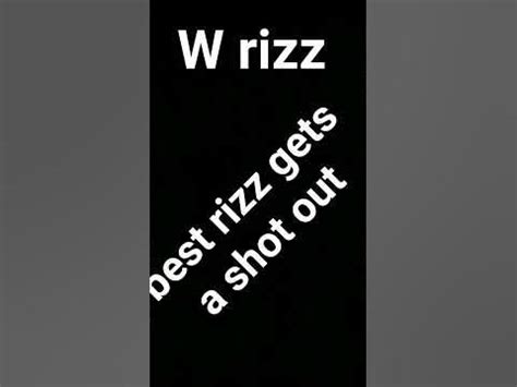 comments good rizz - YouTube