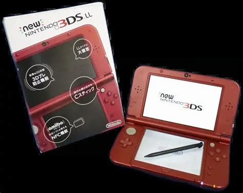 New Nintendo 3DS LL New Red Console - Consolevariations