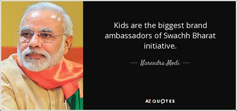 Narendra Modi quote: Kids are the biggest brand ambassadors of Swachh Bharat initiative.