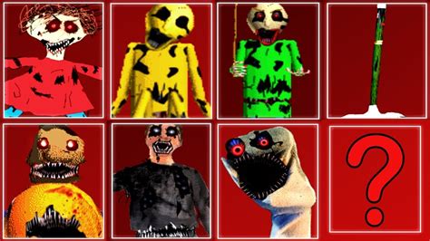 All Five Nights At Baldis Characters