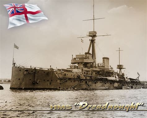 HMS Dreadnought (1906) was a battleship built for the British Royal Navy that revolutionized ...