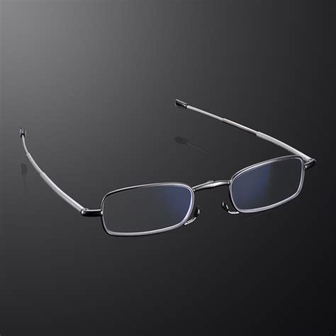 Read Optics Compact Folding Telescopic Reading Glasses - Blue Light ...