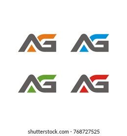 Ag Logo Design Template Vector Illustration Stock Vector (Royalty Free ...