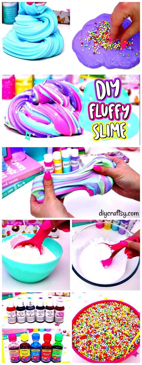 DIY Fluffy Slime! How To Make The BEST DIY Slime - DIY & Crafts