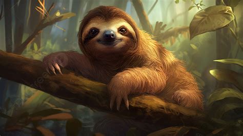 Sloth Background Desktop