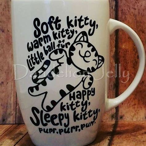 Soft Kitty Mug Sheldon and Penny Kitten Big Bang Theory - Etsy