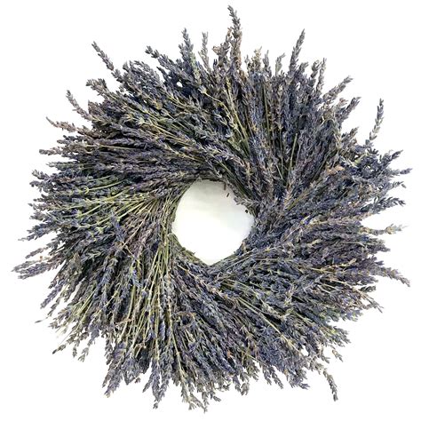 Fresh Lavender Handmade Herb Wreath by Creekside Farms