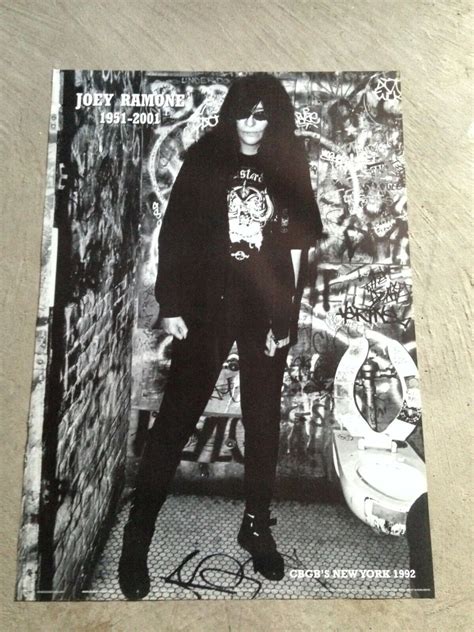 JOEY RAMONE POSTER PRINT 1951 - 2001 CBGB NEW 24"x34"- punk rock | eBay