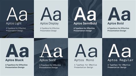 Introducing Aptos, Microsoft's revolutionary default typeface ...