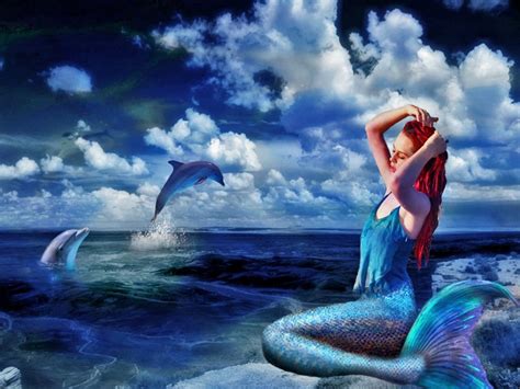 Free Mermaid Wallpaper - WallpaperSafari