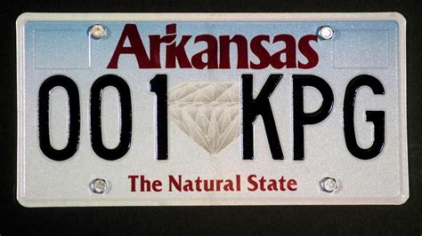 Printable Temporary License Plate Arkansas