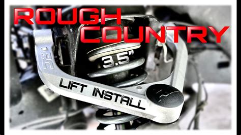 Rough Country 3.5" Lift Install On My Ram 1500 5th Gen - YouTube