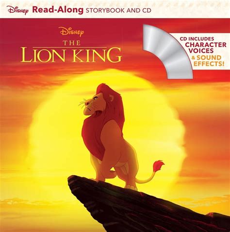 The Lion King Read-Along Storybook and CD - Walmart.com