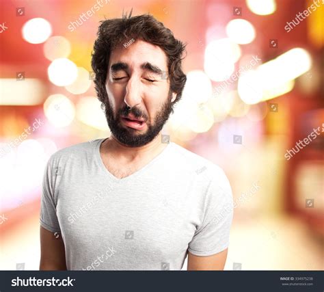 Sad Young Man Crying Stock Photo 334975238 | Shutterstock