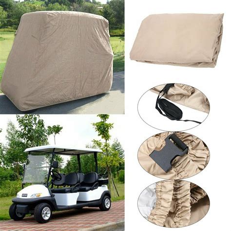 4 Passenger Golf Cart Cover Fits EZ GO, Club Car, Storage Zipper Storage Cover - Walmart.com ...