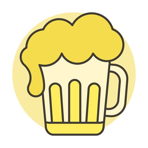 Cup of Beer Icon Logo Vector Illustration 33646018 Vector Art at Vecteezy