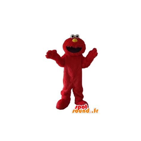 Elmo mascote, o famoso vermelho fantoche Sesame Street em Mascotes 1 ...