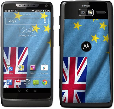 Amazon.com: Motorola Razr i Design Skin "flag of Tuvalu" Decal Sticker ...