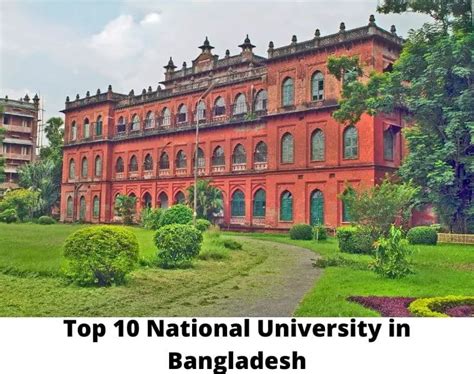 Top 10 National University In Bangladesh – Ranking 2024