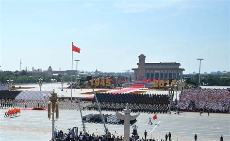 Military parade to mark the 70th anniversary of the Chinese people’s victory in the War of ...