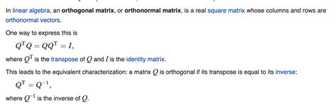 Random orthogonal matrix - Mathematica Stack Exchange