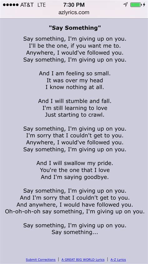 Sometimes music speaks better than you can ... | Great song lyrics, Love songs lyrics, Song quotes