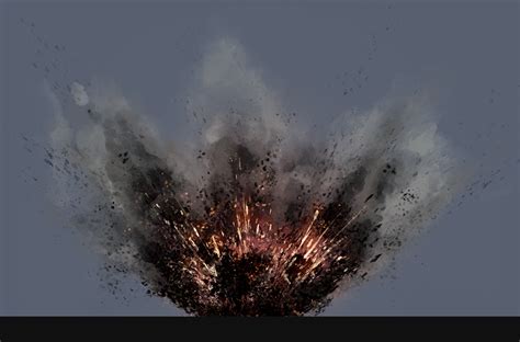 Artillery Explosion WIP - Real Time VFX