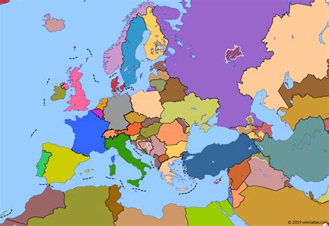 European Union | Historical Atlas of Europe (1 November 1993) | Omniatlas