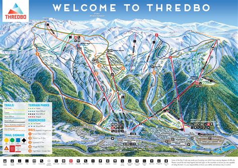 2015 Thredbo Trail Map - Thredbo Alpine Village