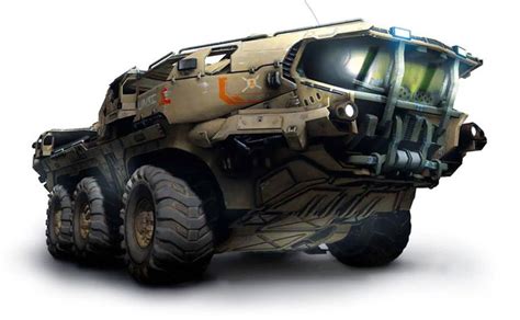 6-Wheel Vehicle from Halo 4 | mean transports | Pinterest | Art pictures, Halo and Art