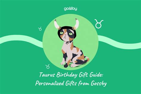 Taurus Birthday gift ideas: The Ultimate Collection of Personalized ...