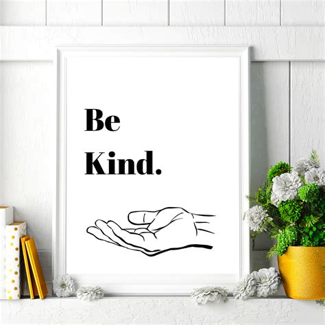 Be Kind. | Digital Wall Art