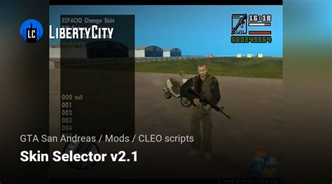 Download Skin Selector v2.1 for GTA San Andreas