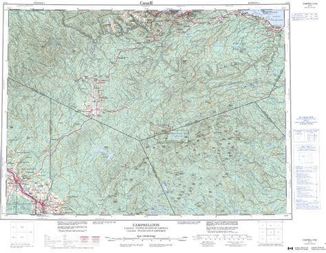 21O Campbellton Topographic Maps New Brunswick | Maps & More