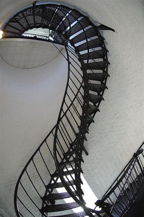 St.. Augustine Lighthouse stairs Photograph by Frank Tozier - Pixels