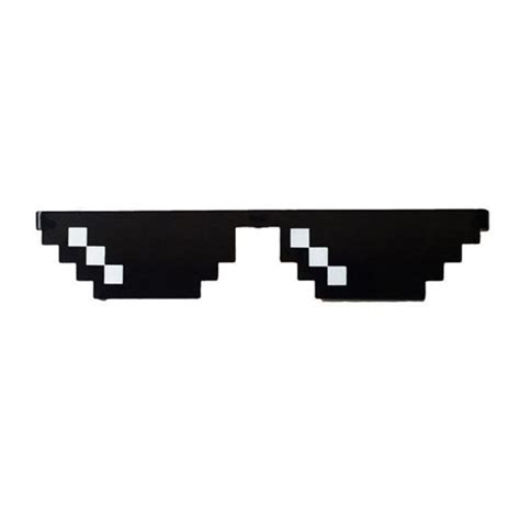 Fashion 8 Bit Pixel Deal Eyewear With IT Eye Glasses Sunglasses Thug Life #fashion #clothing # ...