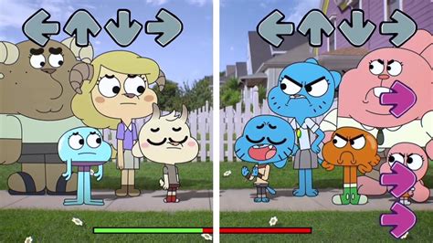 Friday night funkin but it's gumball - Game videos