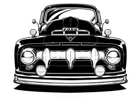 Ford Truck Vector at GetDrawings | Free download