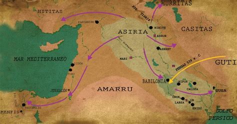 Mapa de Mesopotamia: Evolución histórica de las culturas | Social Hizo