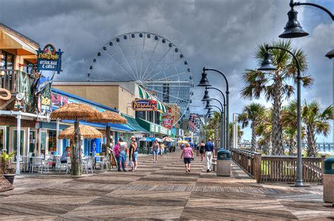 Myrtle Beach Boardwalk Photograph by Cathie Crow - Fine Art America