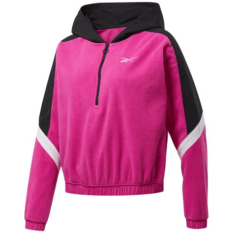 Reebok Womens MYT Quarter-Zip Hoodie - Women from Excell Sports UK