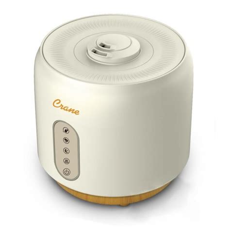 5-in-1 Ultrasonic Top Fill Humidifier Warm and Cool Mist + Air Purifier for Personal Therapeutic ...