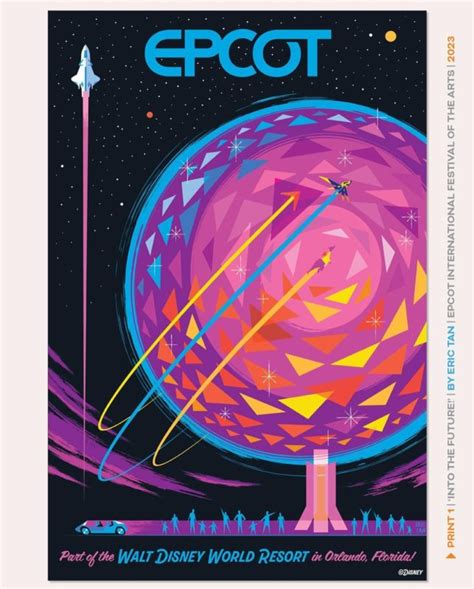 Eric Tan Previews EPCOT Poster for 2023 International Festival of the ...