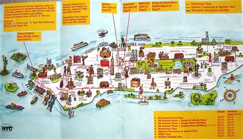 Printable Map Of Nyc Tourist Attractions - Printable Maps