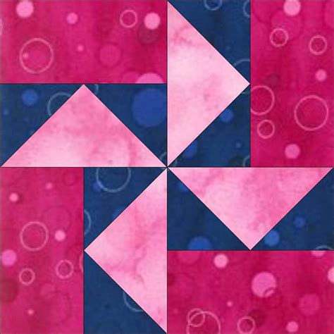 GO! Louisiana Block Pattern | Accuquilt.com | Quilt blocks, Pattern ...