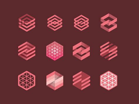 Hexagons | Hexagon logo, Hexagon design, Graphic design art