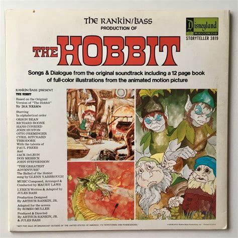 The Hobbit the Original Motion Picture Soundtrack LP Vinyl | Etsy